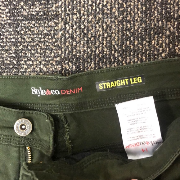 Women’s Style & Co. Colored Denim Jean-Size 14 - Picture 2 of 5